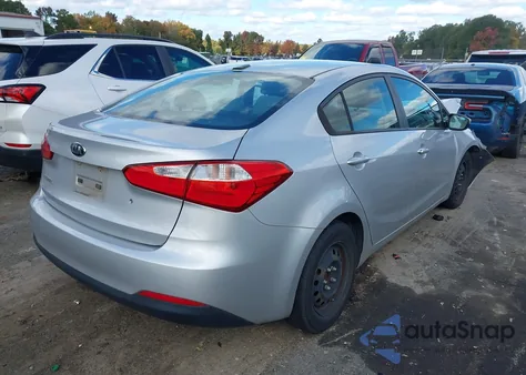 2015 Kia Forte Lx из США, поврежденный, VIN KNAFK4A66F5418506
